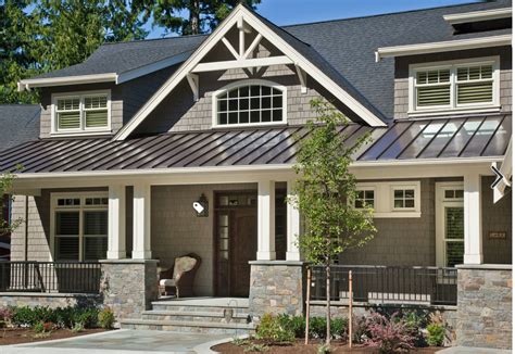 pictures of houses with a bronze metal roof|metal roof design ideas.